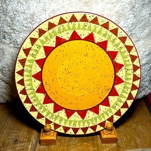 Pfaltzgraff Tempe Stoneware Salad Plate South West Pattern